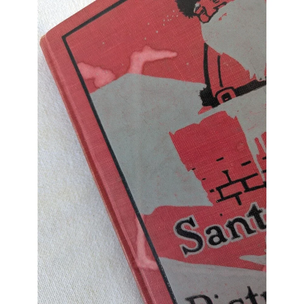 Antique Christmas Santa Claus Story Picture Book M.A. Donohue VTG Christmas Rare